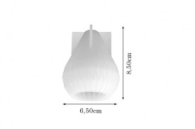 Molde silicona vela tipo gota corta